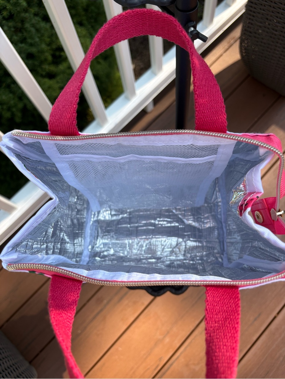 NWT Kate Spade Strawberry Lunch Bag - Picture 5 of 6